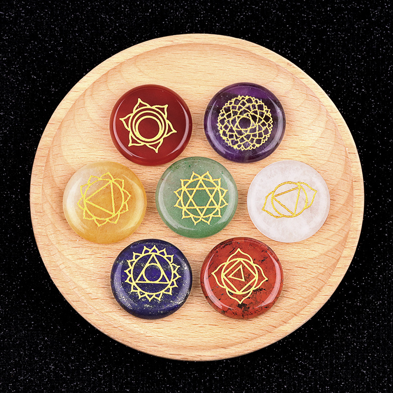 7pcs/set Natural Stone Beads O - Healing Crystal Set incelemesi ve fiyatı