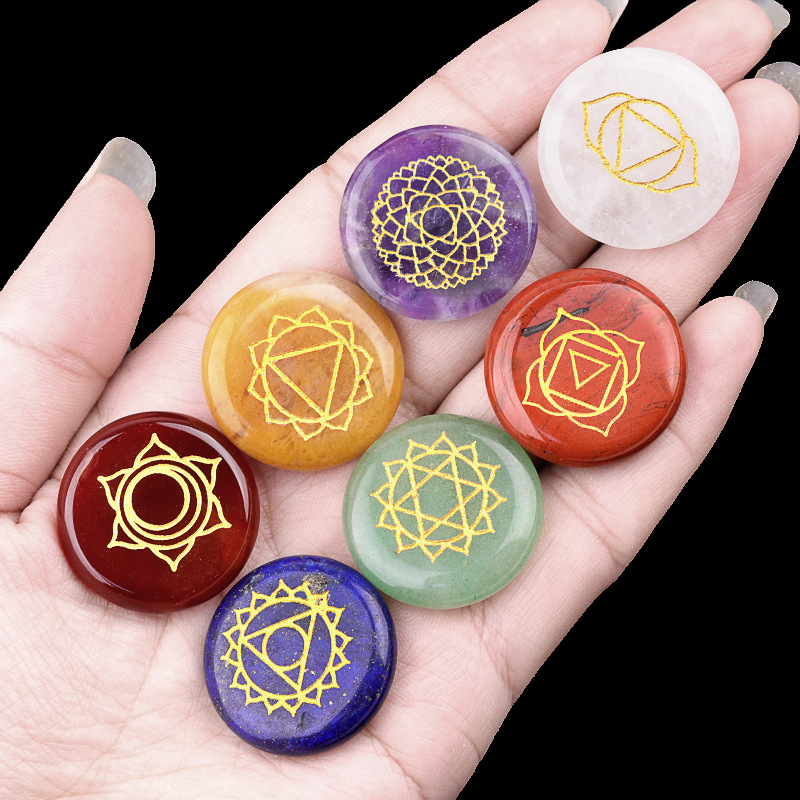 7pcs/set Natural Stone Beads O - Healing Crystal Set incelemesi ve fiyatı
