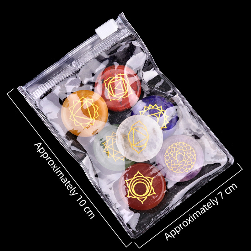 7pcs/set Natural Stone Beads O - Healing Crystal Set incelemesi ve fiyatı