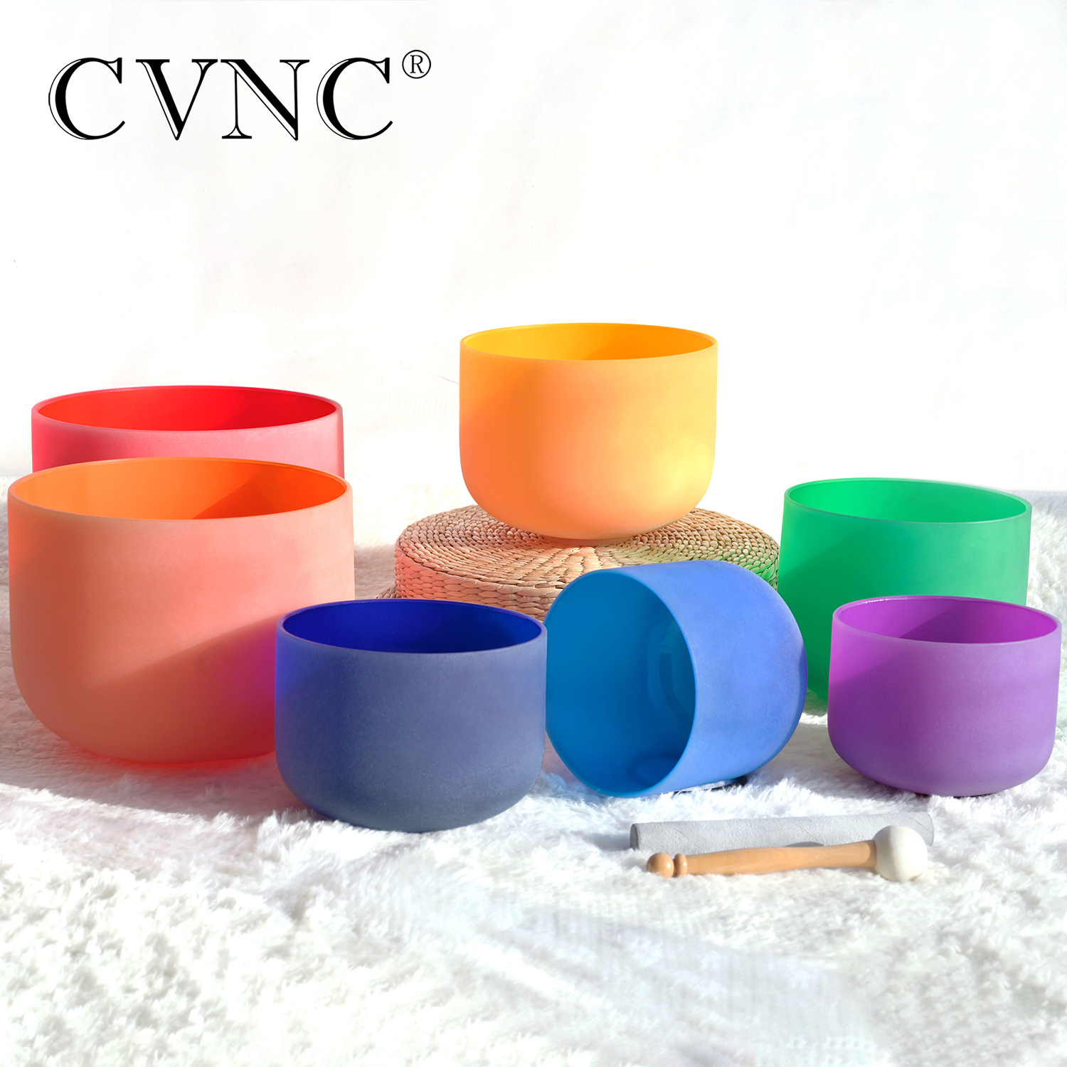 CVNC 432HZ 6-12 Inch Colored F - Healing Crystal Set incelemesi ve fiyatı