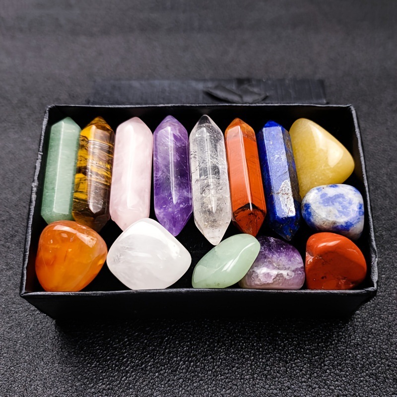 Set Hexagon Rose Quartz Gems 1 - Healing Crystal Set incelemesi ve fiyatı